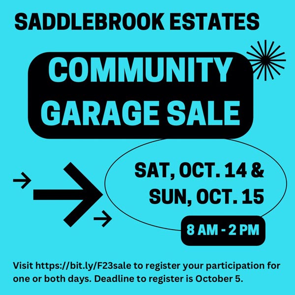 Saddlebrook Estates Homeowners Association Archived Events